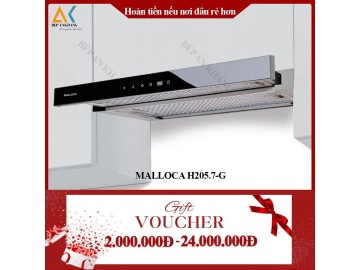 Máy Hút Mùi Âm Bàn MALLOCA H205.7-G -  Made in Trung Quốc